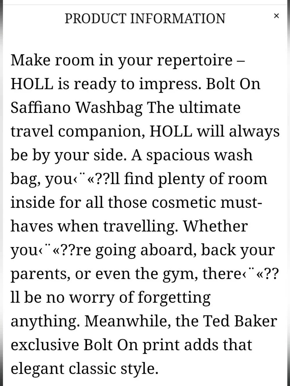 Ted Baker ted baker